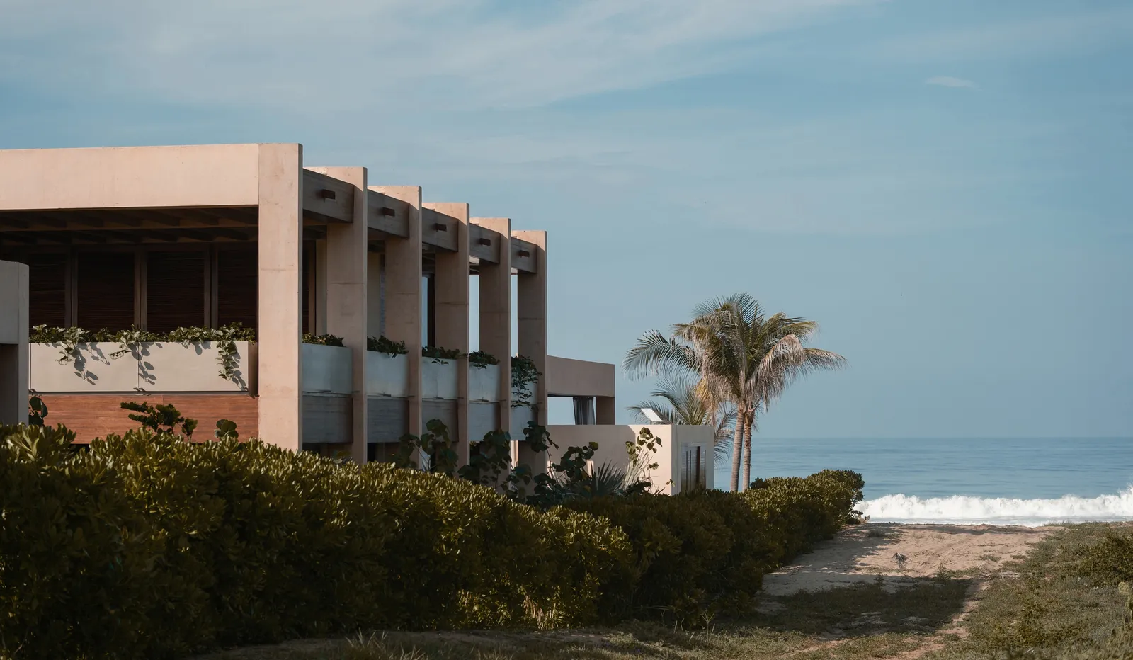 Empty restaurant table